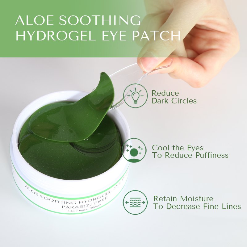 Maschera contorno occhi anti-occhiaie alla centella e tè verde - 7